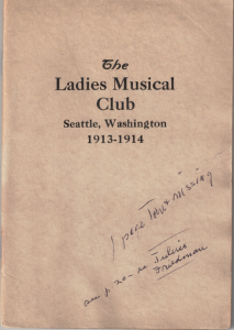 1913-1914 Members' Book