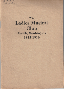 1915-1916 Members' Book