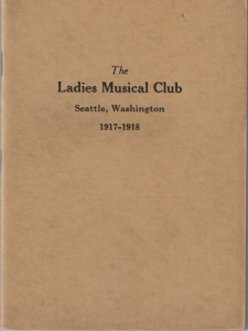 1917-1918 Members' Book