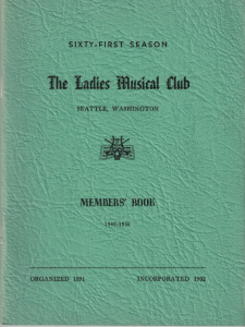 1948-1950 Members' Book