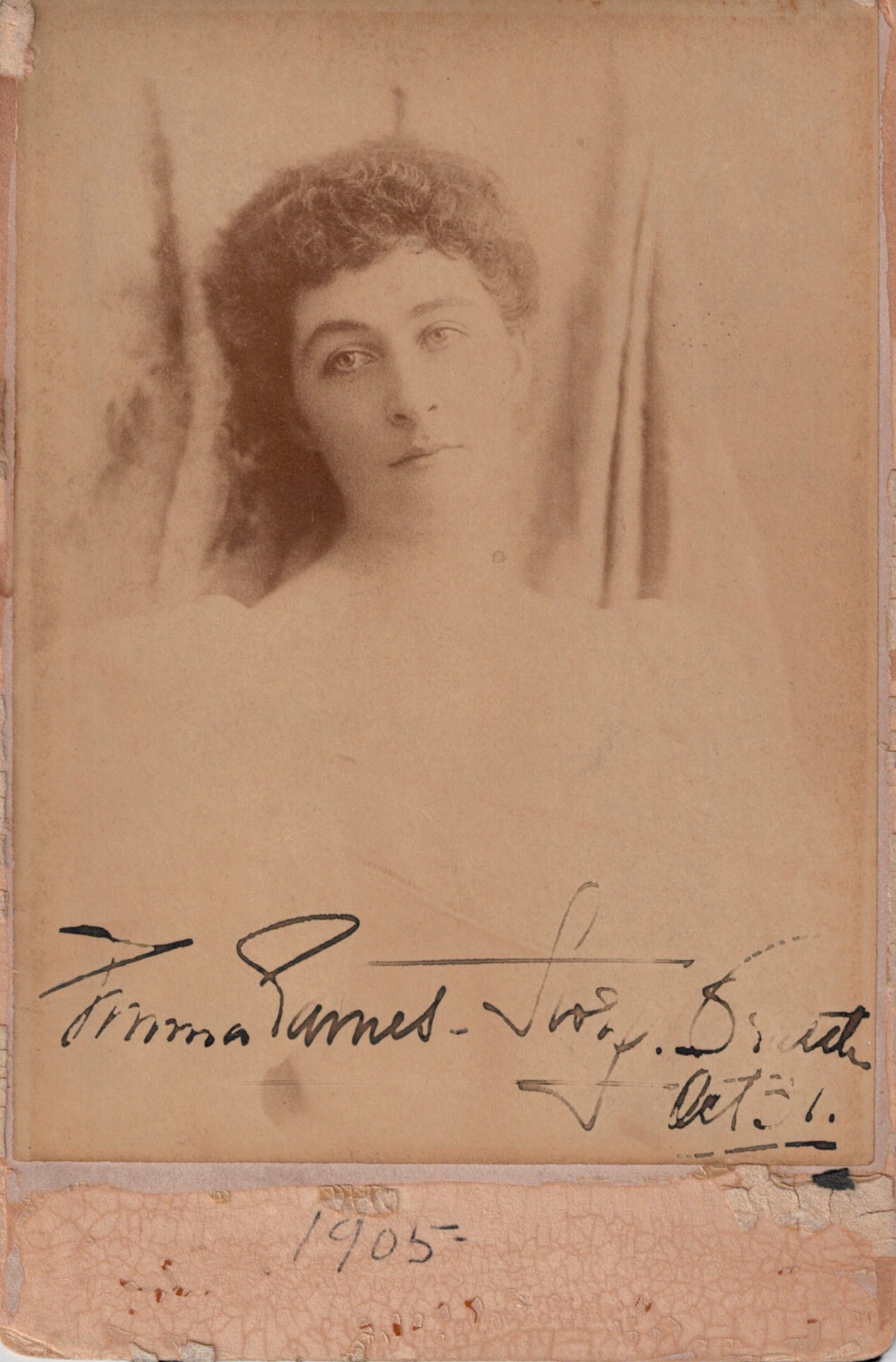 Emma Eames Portrait in 1905