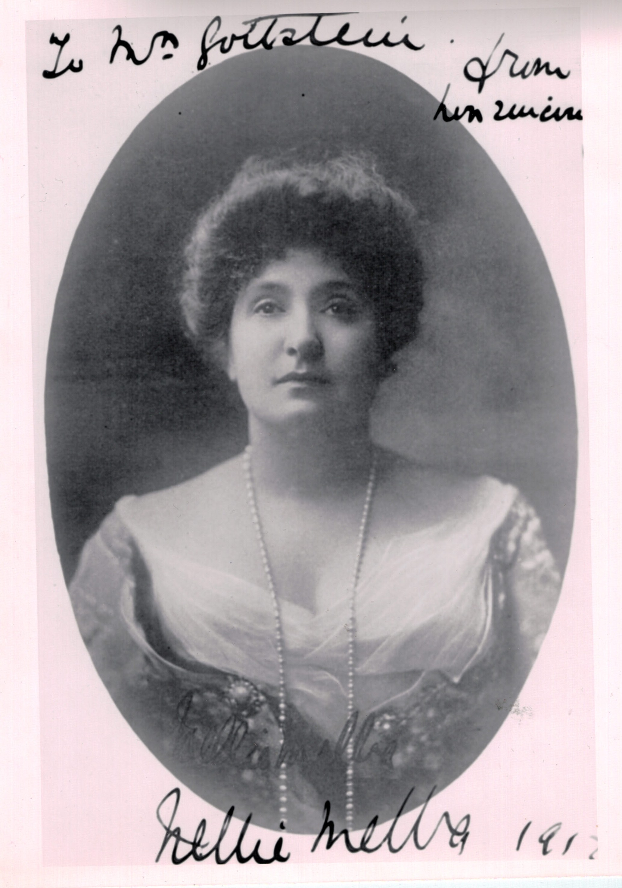 Nellie Melba Portrait